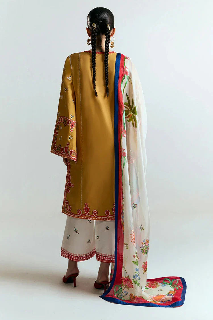 Picture of Hussain Rehar - Jugnu Spring Summer Edit 2 - 04 Tanim - Unstitched - Available at Raja Sahib