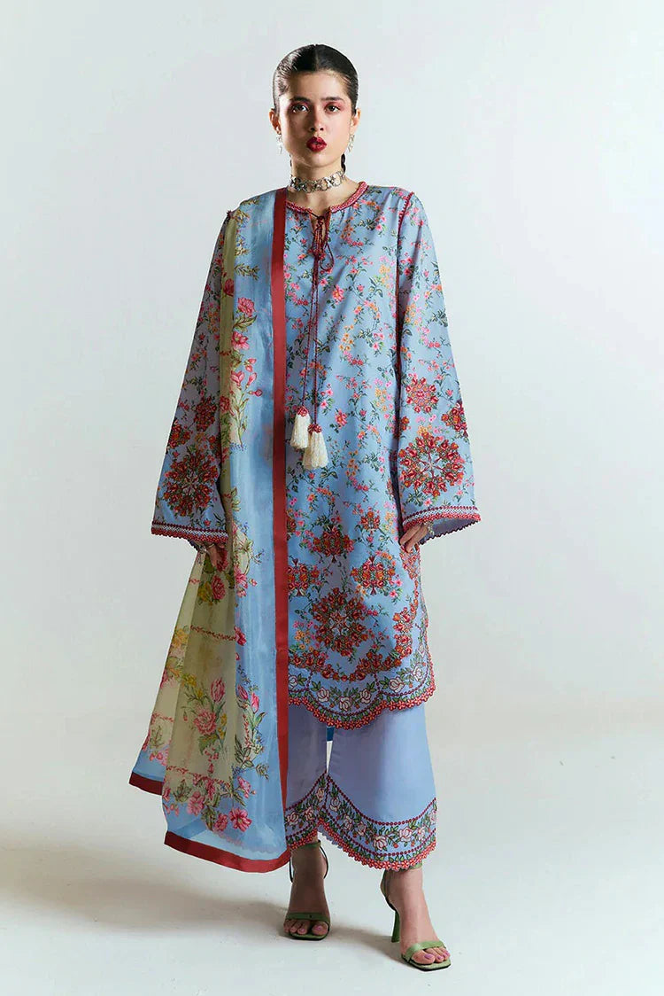 Picture of Hussain Rehar - Jugnu Spring Summer Edit 2 - 07 Nyami - Unstitched - Available at Raja Sahib