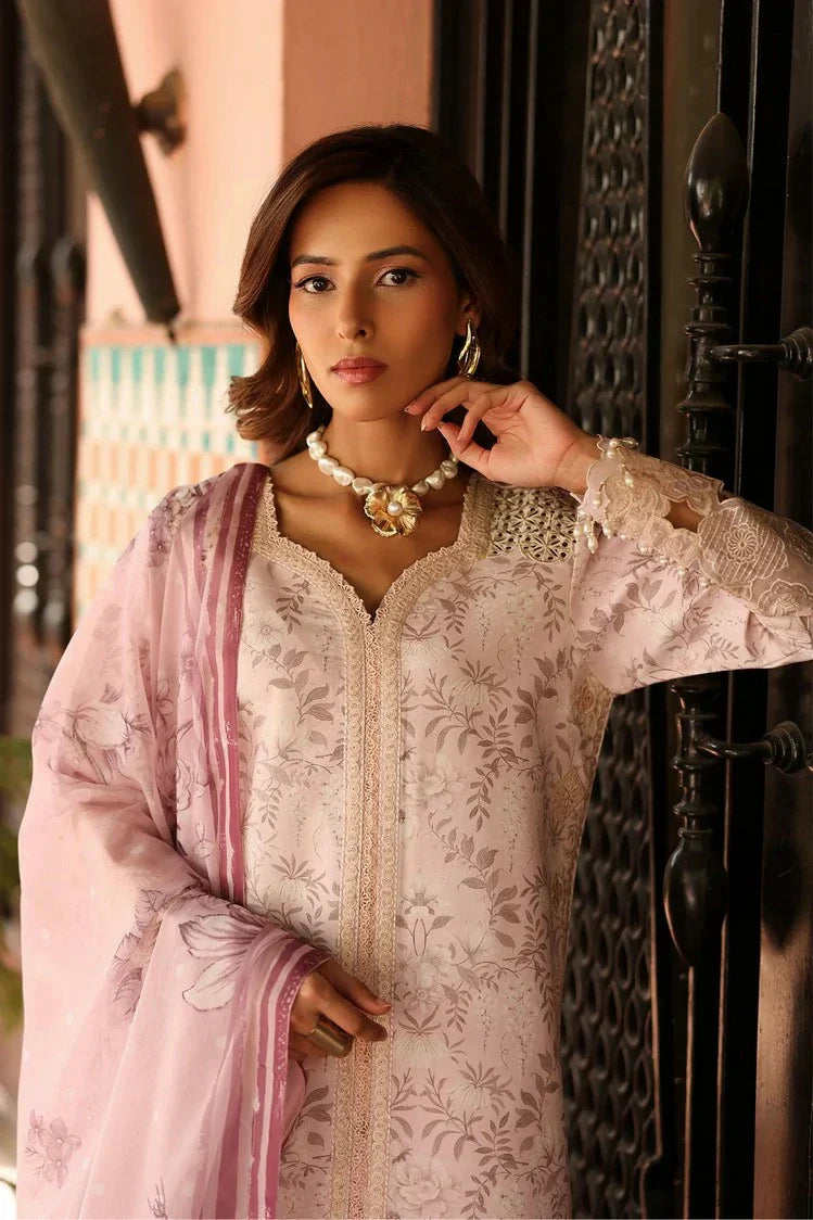 Picture of Alizeh - Embroidered Printed Festive Lawn Edit - 10-ARUNA - Unstitched - Available at Raja Sahib