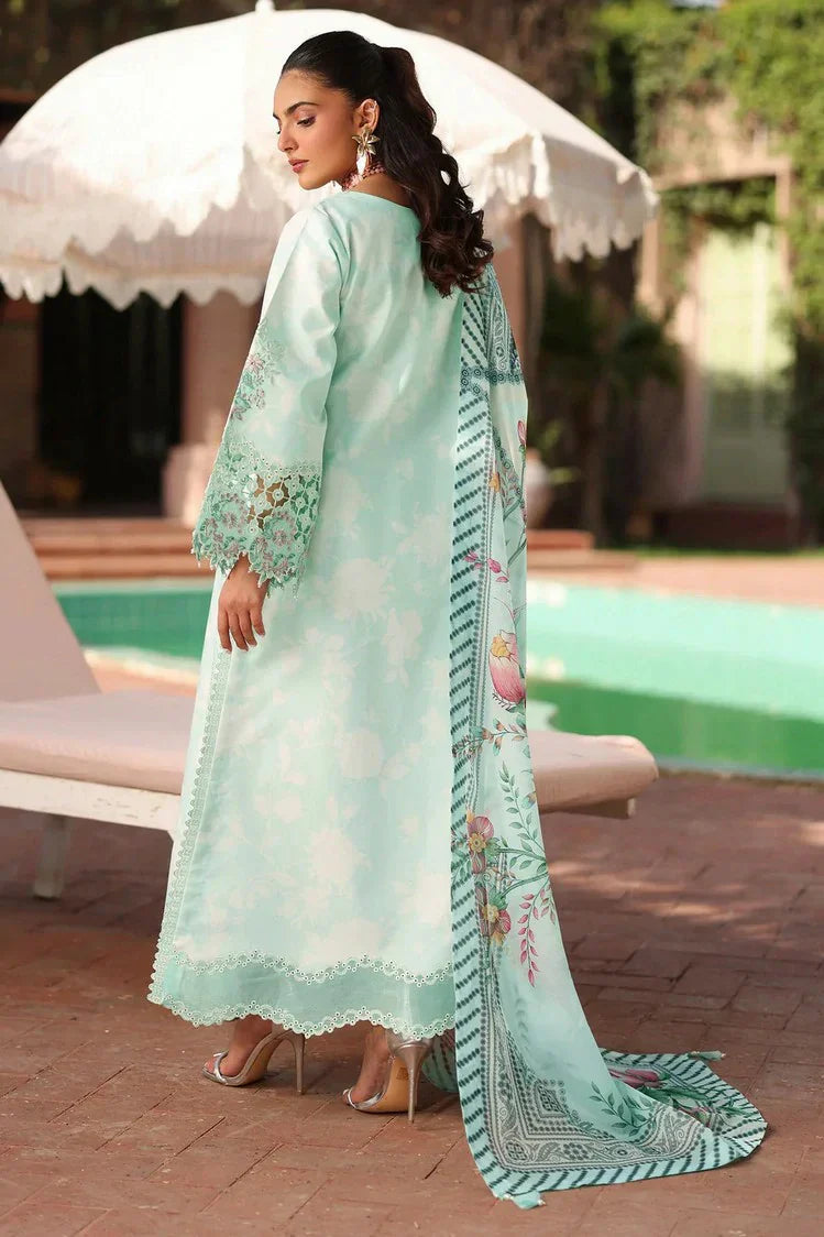 Picture of Alizeh - Embroidered Printed Festive Lawn Edit - 01-MIREGA - Unstitched - Available at Raja Sahib
