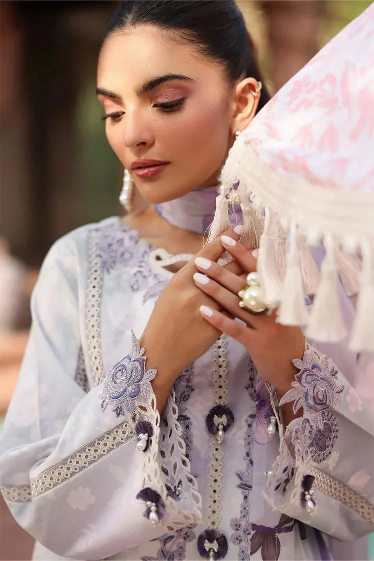 Picture of Alizeh - Embroidered Printed Festive Lawn Edit - 09-PRESTA - Unstitched - Available at Raja Sahib