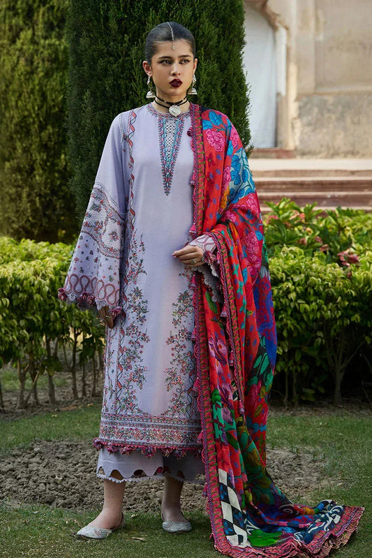 Picture of Hussain Rehar - Nirmal Embroidered Lawn Eid Collection - 08 Inaya - Unstitched - Available at Raja Sahib