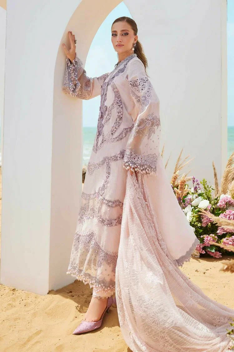 Picture of Maria B - Eid Ul Azha Luxury Lawn Collection - EL25-02 - Unstitched - Available at Raja Sahib