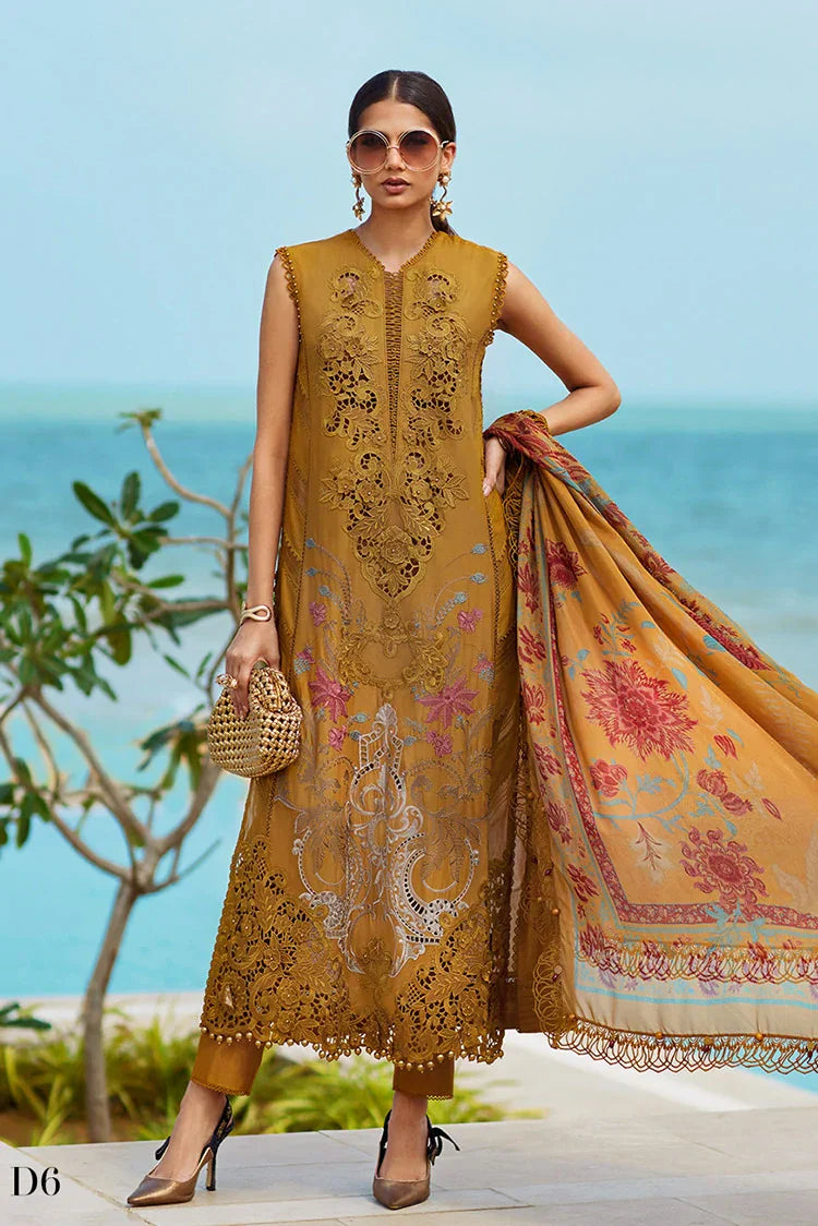 Picture of Maria B - Eid Ul Azha Luxury Lawn Collection - EL25-06 - Unstitched - Available at Raja Sahib
