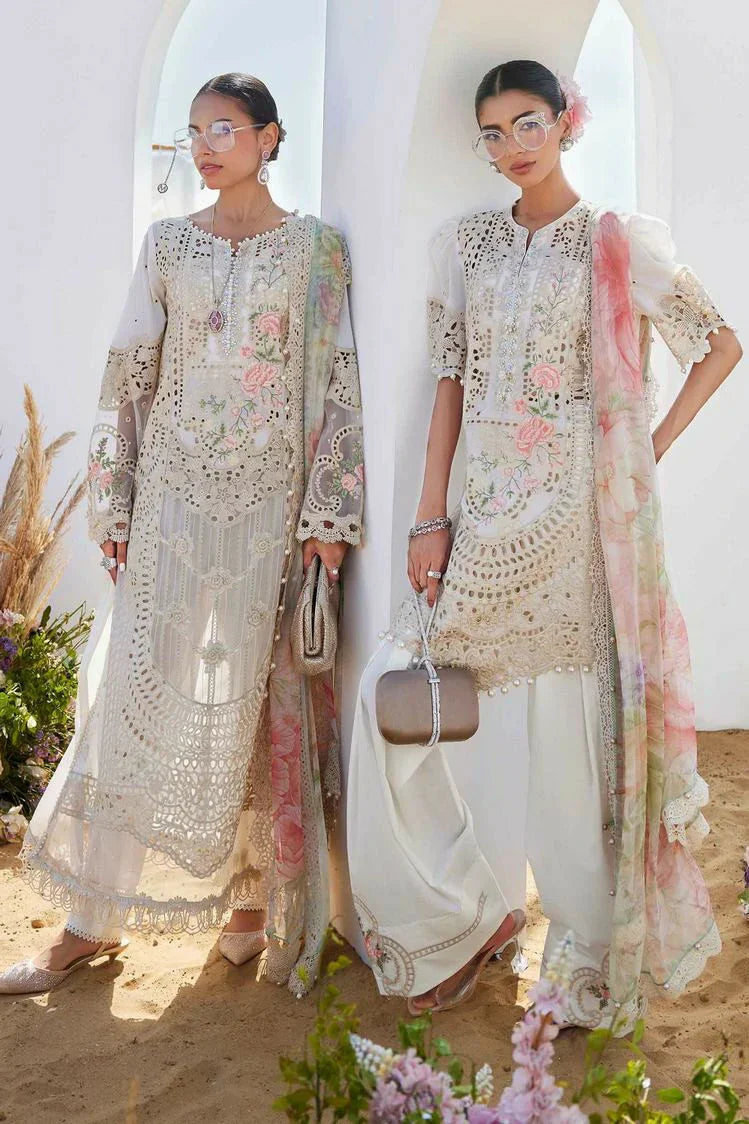 Picture of Maria B - Eid Ul Azha Luxury Lawn Collection - EL25-07 - Unstitched - Available at Raja Sahib