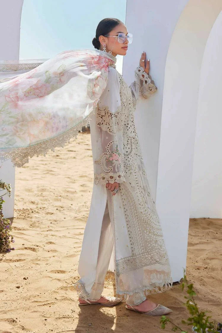 Picture of Maria B - Eid Ul Azha Luxury Lawn Collection - EL25-07 - Unstitched - Available at Raja Sahib