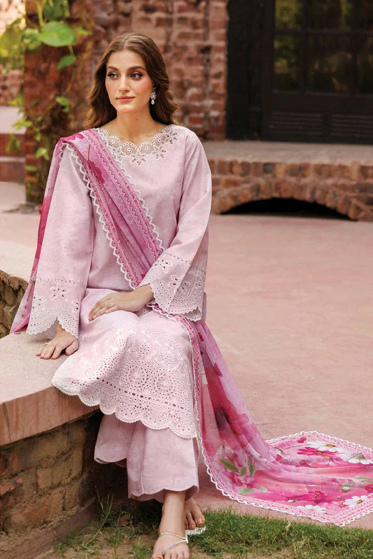 Picture of Farasha - Seraya Embroidered Lawn Collection - 02 DOVELLA - Unstitched - Available at Raja Sahib