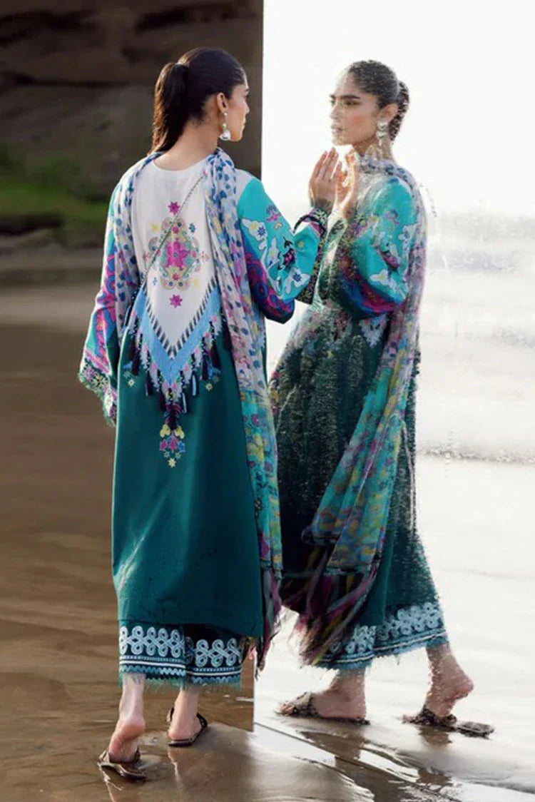 Picture of Sadaf Fawad Khan - Everyday Print Embrodiery Collection - 05 Surf Gypsy - Unstitched - Available at Raja Sahib