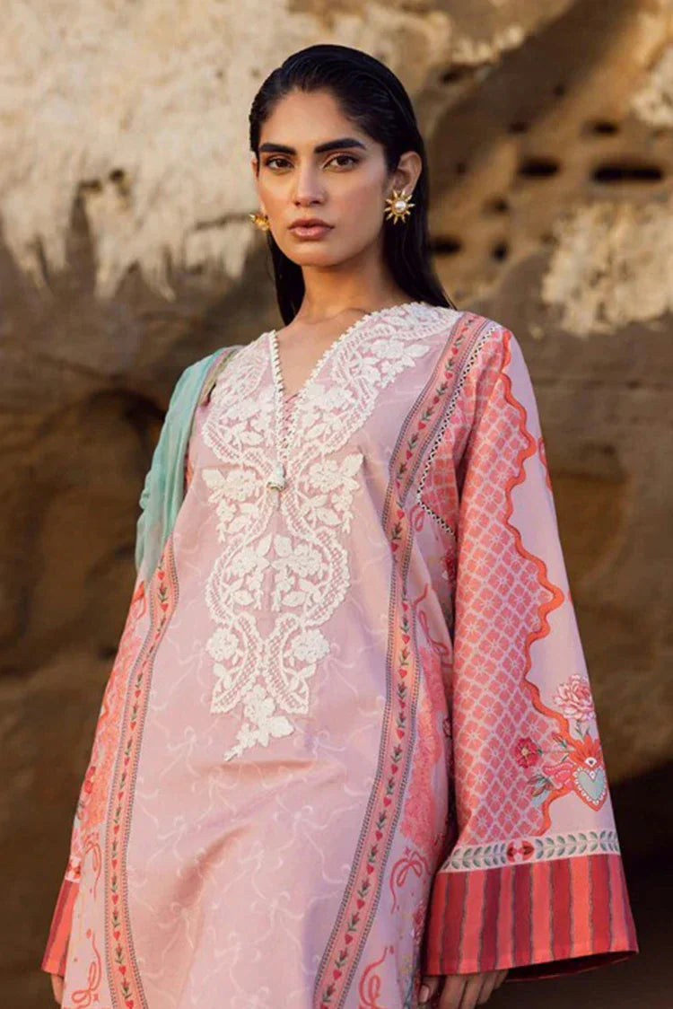 Picture of Sadaf Fawad Khan - Everyday Print Embrodiery Collection - 07 Bows & Ribbons - Unstitched - Available at Raja Sahib