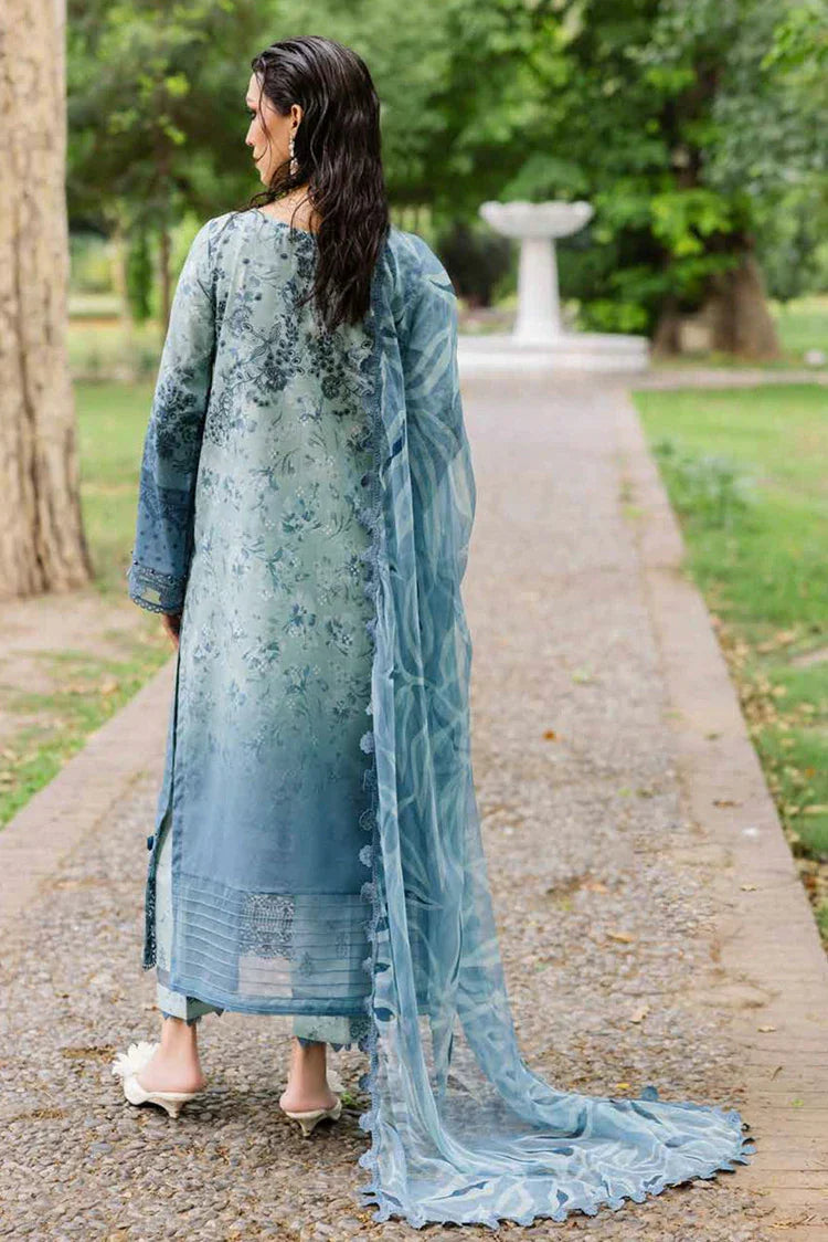 Picture of Nureh - Daily Delights Printed Chikankari Lace Collection - DD-10 - Unstitched - Available at Raja Sahib