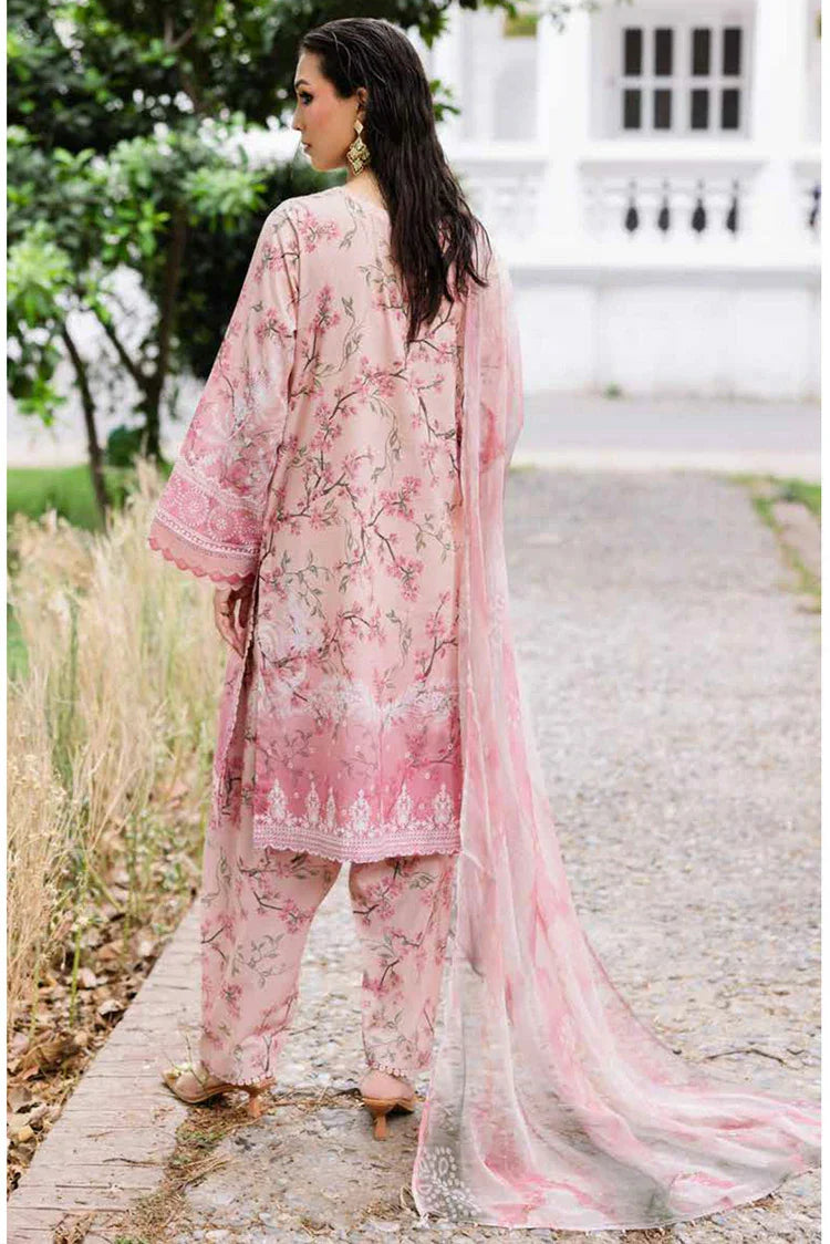 Picture of Nureh - Daily Delights Printed Chikankari Lace Collection - DD-01 - Unstitched - Available at Raja Sahib