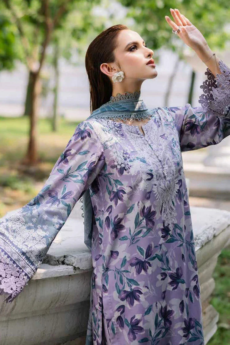 Picture of Nureh - Daily Delights Printed Chikankari Lace Collection - DD-02 - Unstitched - Available at Raja Sahib