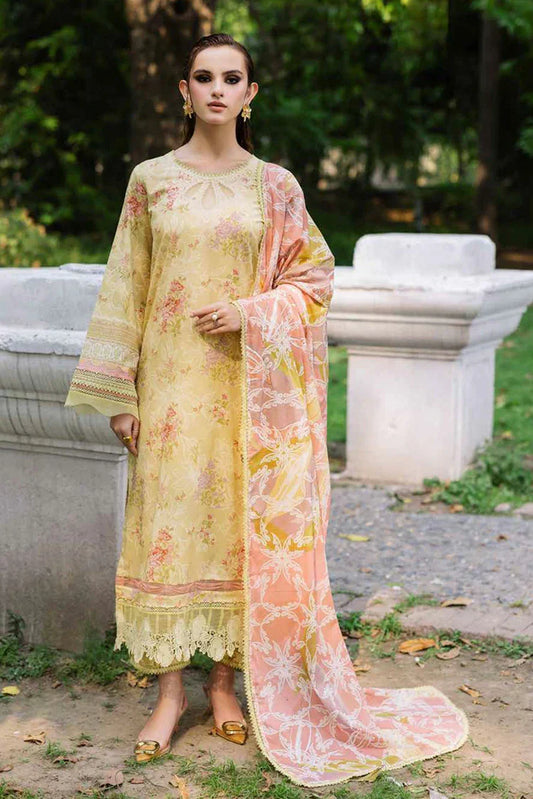 Picture of Nureh - Daily Delights Printed Chikankari Lace Collection - DD-04 - Unstitched - Available at Raja Sahib