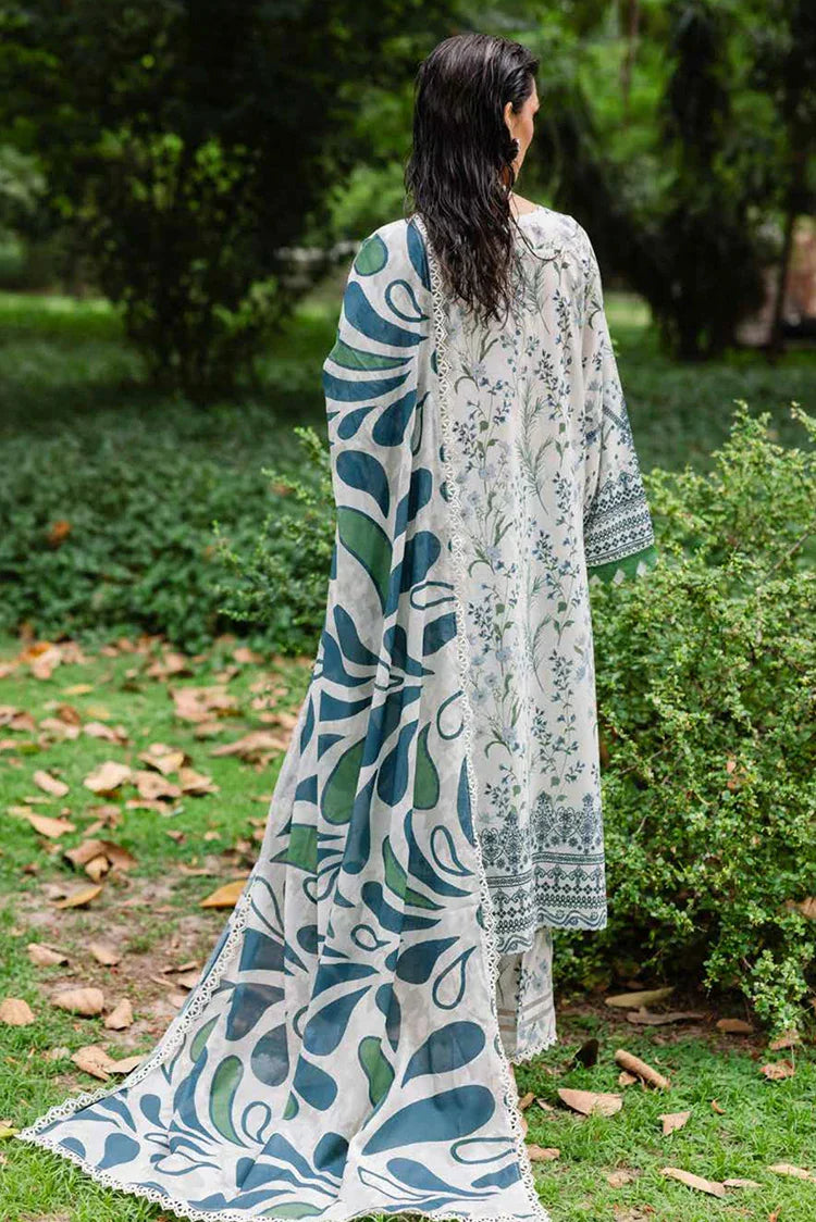 Picture of Nureh - Daily Delights Printed Chikankari Lace Collection - DD-07 - Unstitched - Available at Raja Sahib