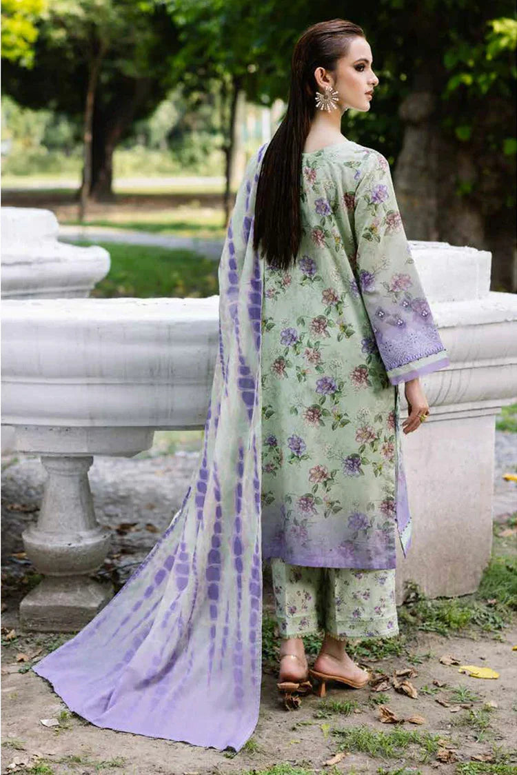 Picture of Nureh - Daily Delights Printed Chikankari Lace Collection - DD-08 - Unstitched - Available at Raja Sahib