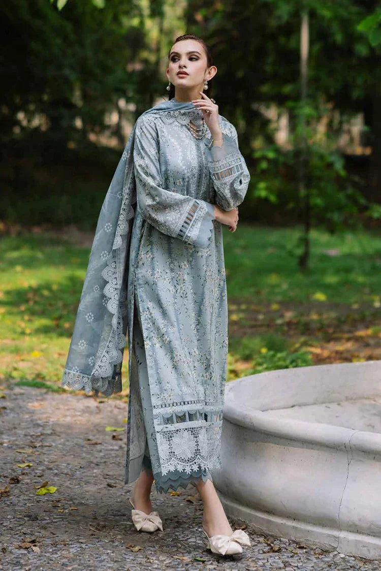 Picture of Nureh - Daily Delights Printed Chikankari Lace Collection - DD-09 - Unstitched - Available at Raja Sahib