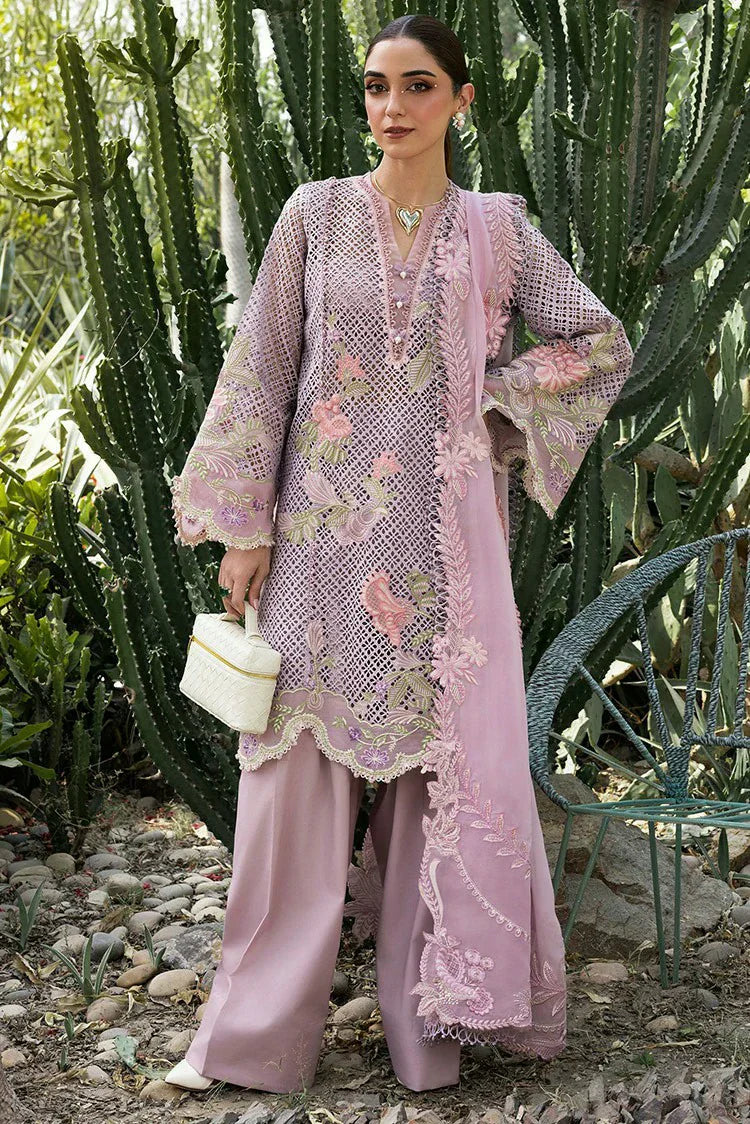 Picture of Crimson - Tasawar Luxe Lawn Collection - ONE TRUE LOVE-D6B - Unstitched - Available at Raja Sahib