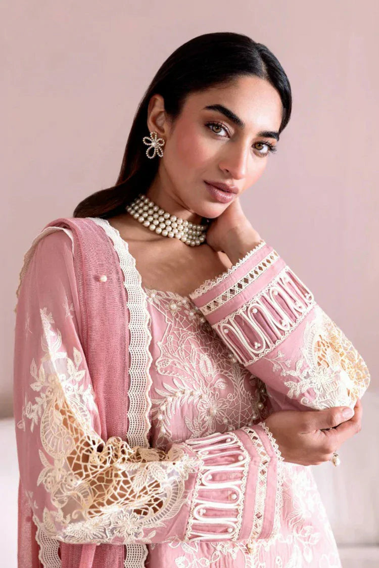 Picture of Manara - Magnolia Garden - MG 01 Tearose - Unstitched - Available at Raja Sahib