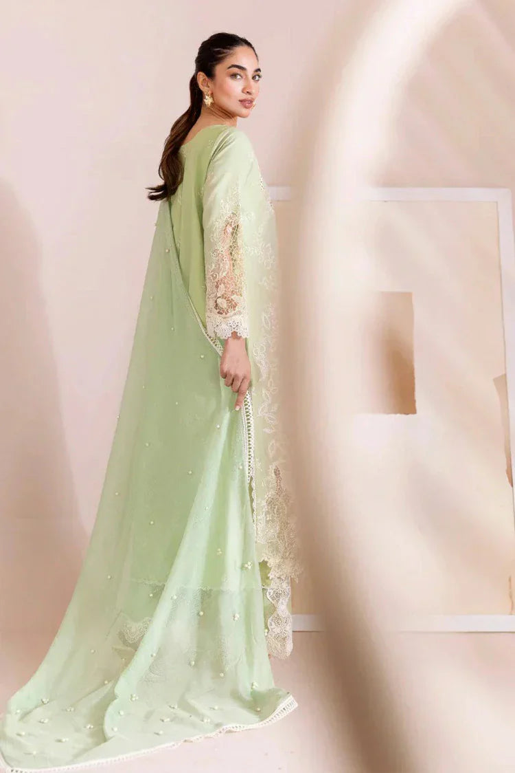 Picture of Manara - Magnolia Garden - MG 06 Sage - Unstitched - Available at Raja Sahib