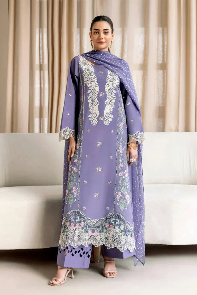 Picture of Manara - Magnolia Garden - MG 07 Orchid - Unstitched - Available at Raja Sahib