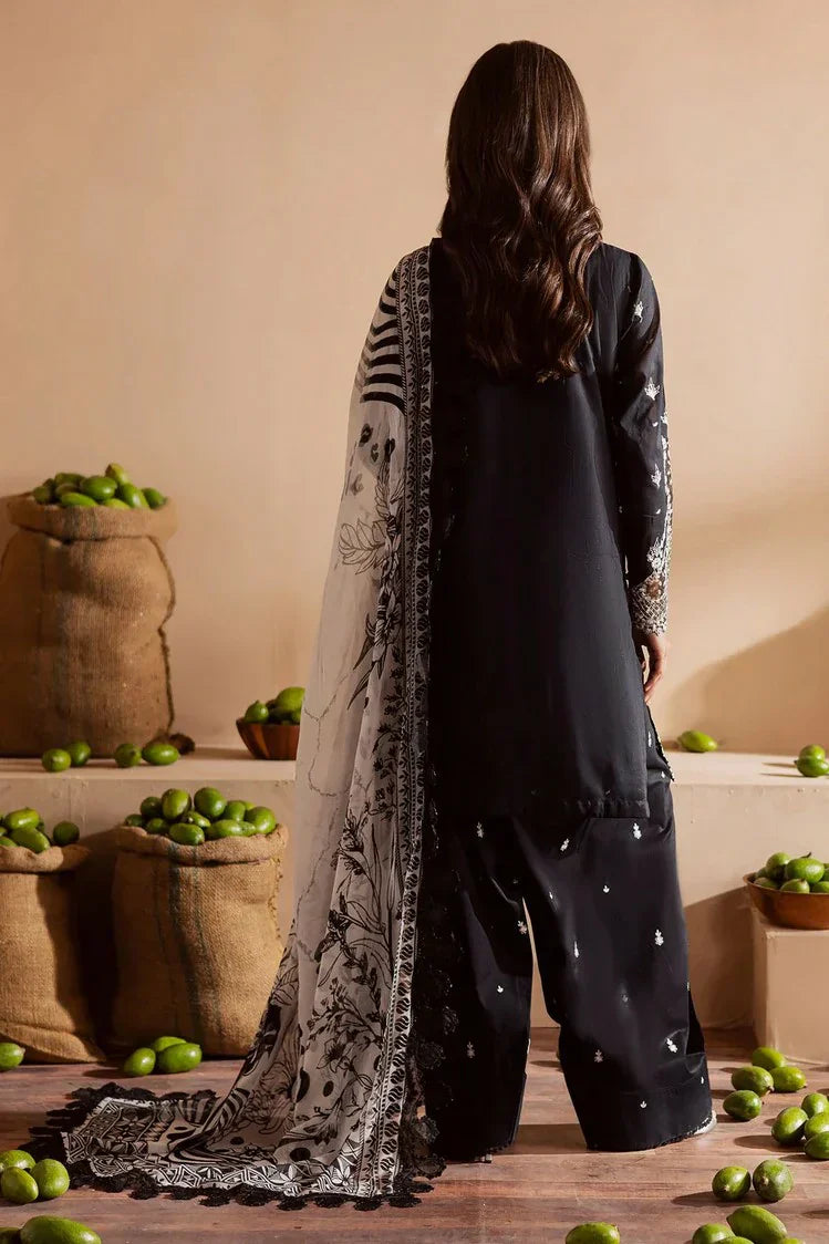Picture of Nureh - Koyal Monochrome Lawn Collection - NE-165 - Unstitched - Available at Raja Sahib