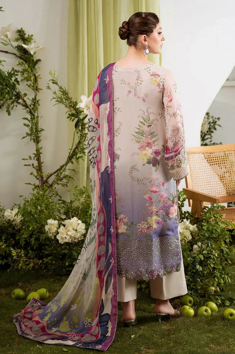 Picture of Nureh - Amaya Embroidered & Printed Chiffon Collection Vol 3 - AM-19 - Unstitched - Available at Raja Sahib