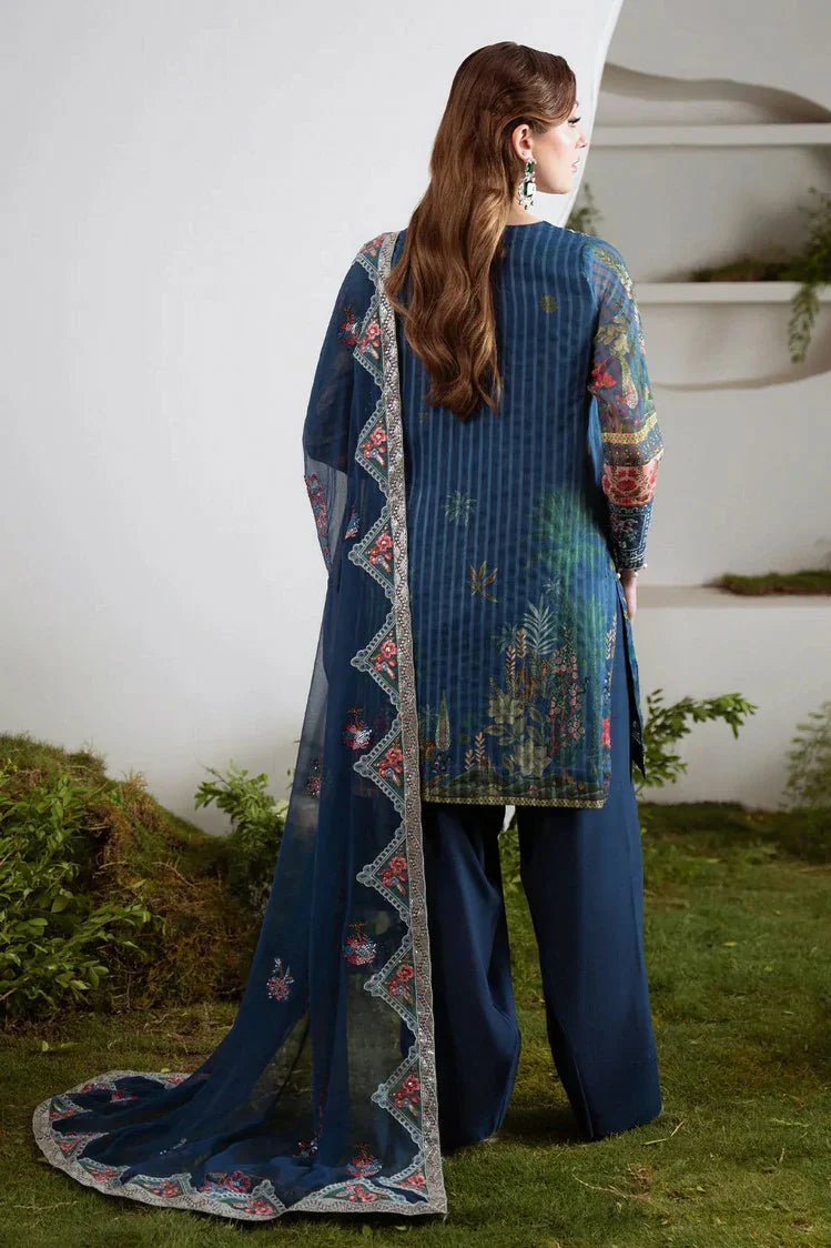 Picture of Nureh - Amaya Embroidered & Printed Chiffon Collection Vol 3 - AM-23 - Unstitched - Available at Raja Sahib