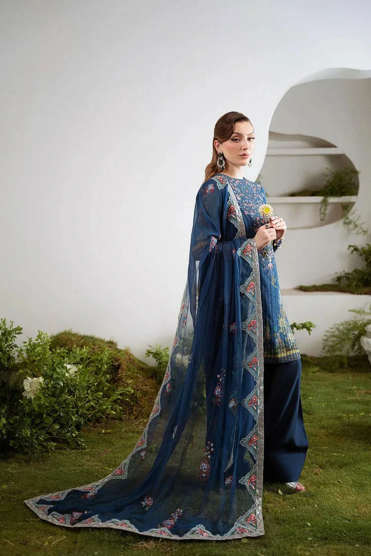 Picture of Nureh - Amaya Embroidered & Printed Chiffon Collection Vol 3 - AM-23 - Unstitched - Available at Raja Sahib