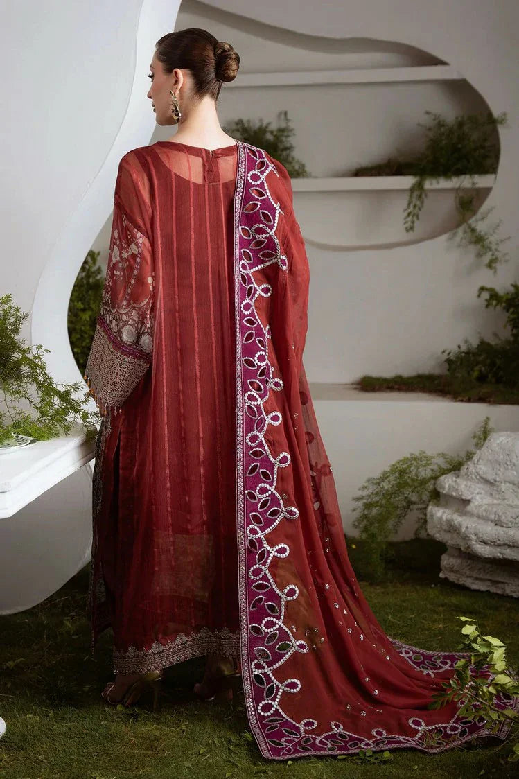 Picture of Nureh - Amaya Embroidered & Printed Chiffon Collection Vol 3 - AM-24 - Unstitched - Available at Raja Sahib