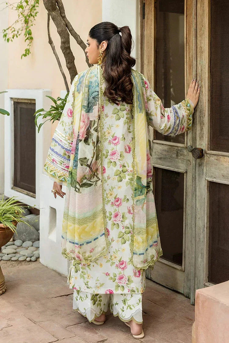 Picture of Elaf - Chiffon Print Collection - ECD-5A GLADIOLUS GRACE - Unstitched - Available at Raja Sahib