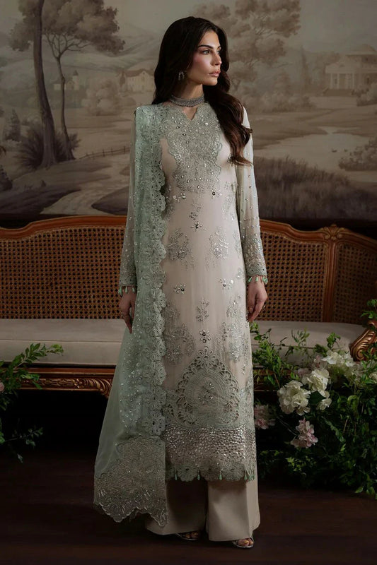 Nureh - Elanora Embellished And Embroidered Luxury Chiffon Collection Vol 2 - NEL-73 - Unstitched