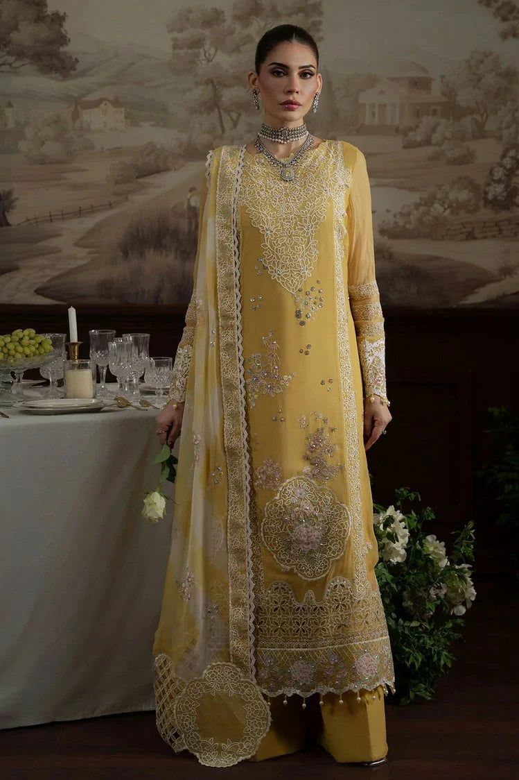 Nureh - Elanora Embellished And Embroidered Luxury Chiffon Collection Vol 2 - NEL-76 - Unstitched