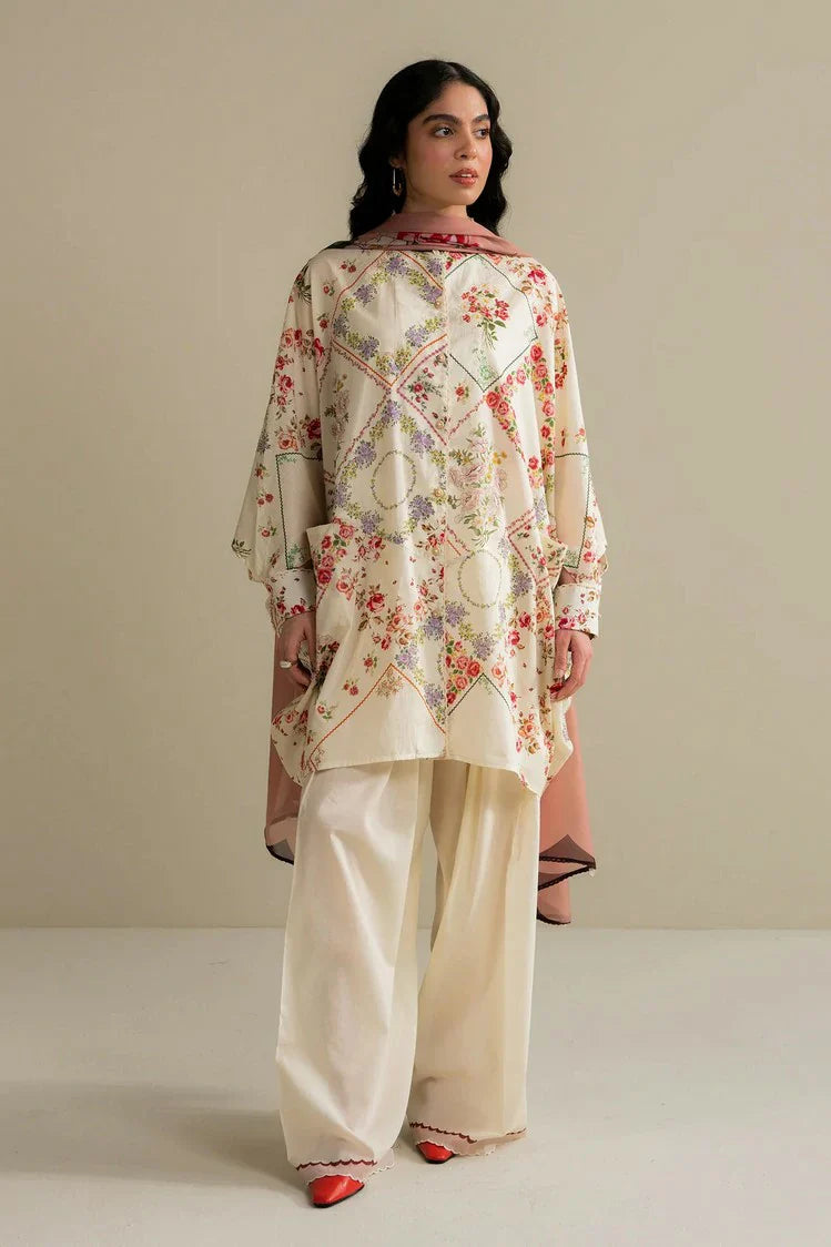 Zara Shahjahan - Coco Prints Vol 3 - ZARYA-9A - Unstitched