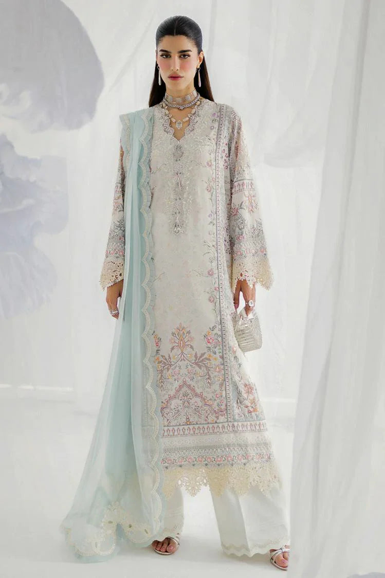 Qalamkar - Luxe Silk Festive Collection - LK-06 NELE - Unstitched