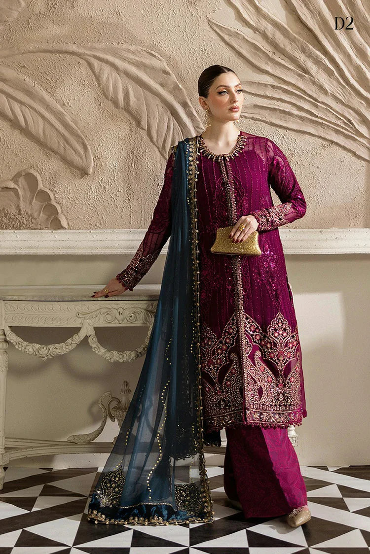 Maria B - Chiffon Collection - MPC-25-102 - Unstitched
