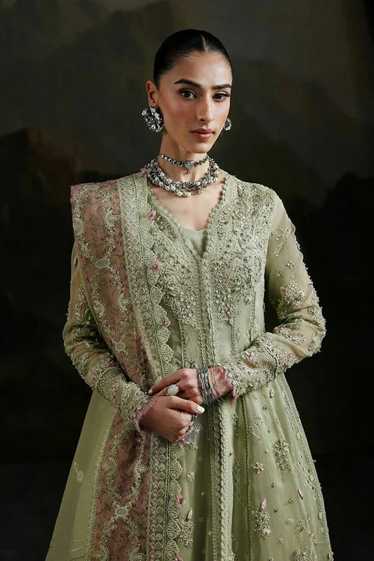 Qalamkar - Elirah Formals - MF-02 SAGE AURA - Unstitched