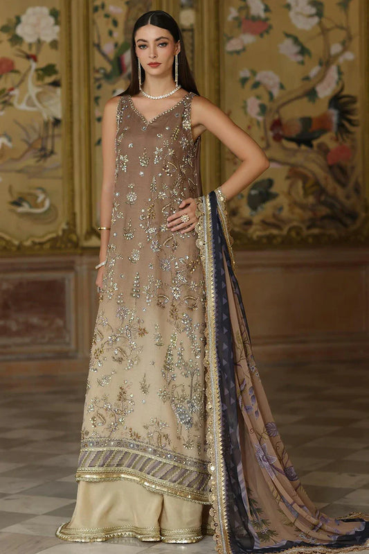 Noor by Saadia Asad - Noor Festive Handmade Collection - Design 02 - Unstitched