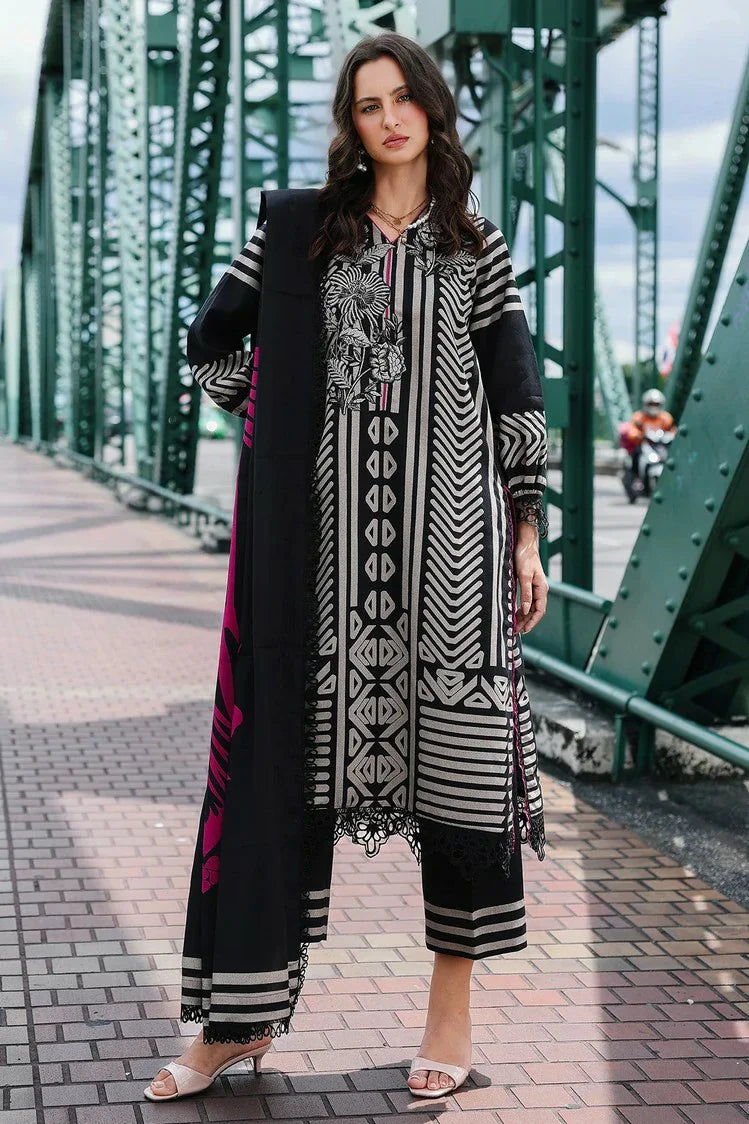 Charizma - Combination Embroidered Linen Collection Vol 1 - CCW6-01 - Unstitched