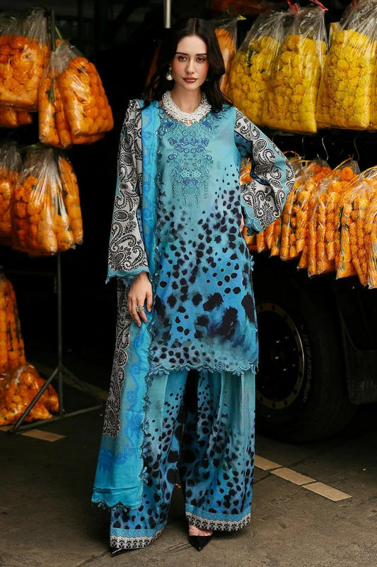 Charizma - Combination Embroidered Linen Collection Vol 1 - CCW6-02 - Unstitched