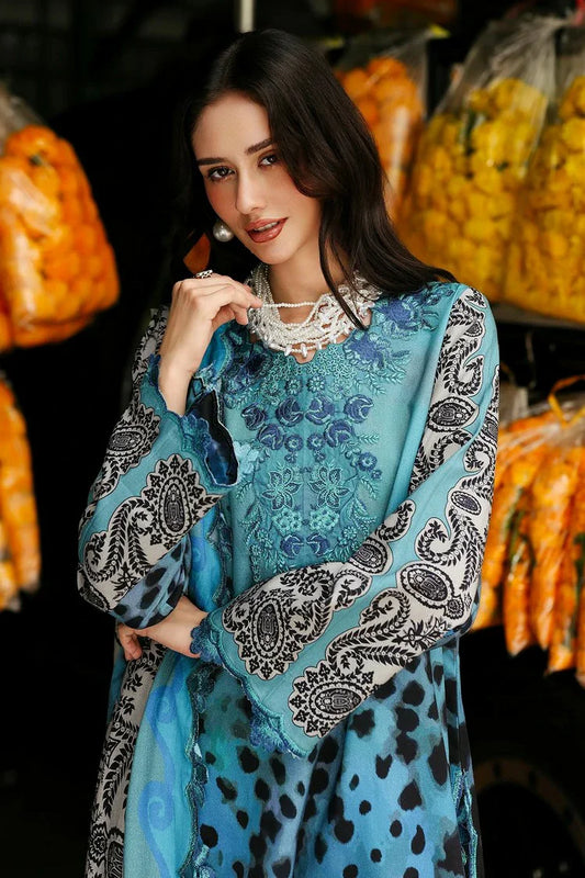 Charizma - Combination Embroidered Linen Collection Vol 1 - CCW6-02 - Unstitched