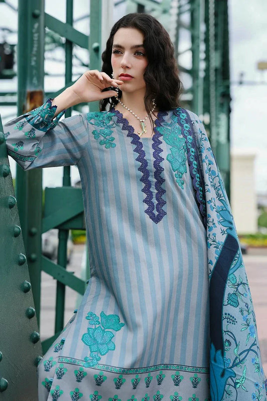 Charizma - Combination Embroidered Linen Collection Vol 1 - CCW6-06 - Unstitched
