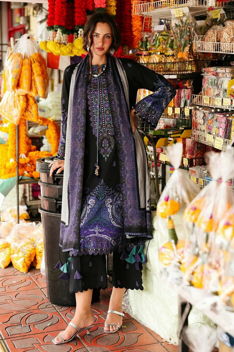 Charizma - Combination Embroidered Linen Collection Vol 1 - CCW6-07 - Unstitched