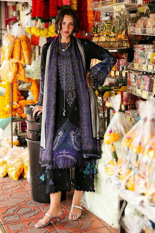 Charizma - Combination Embroidered Linen Collection Vol 1 - CCW6-07 - Unstitched