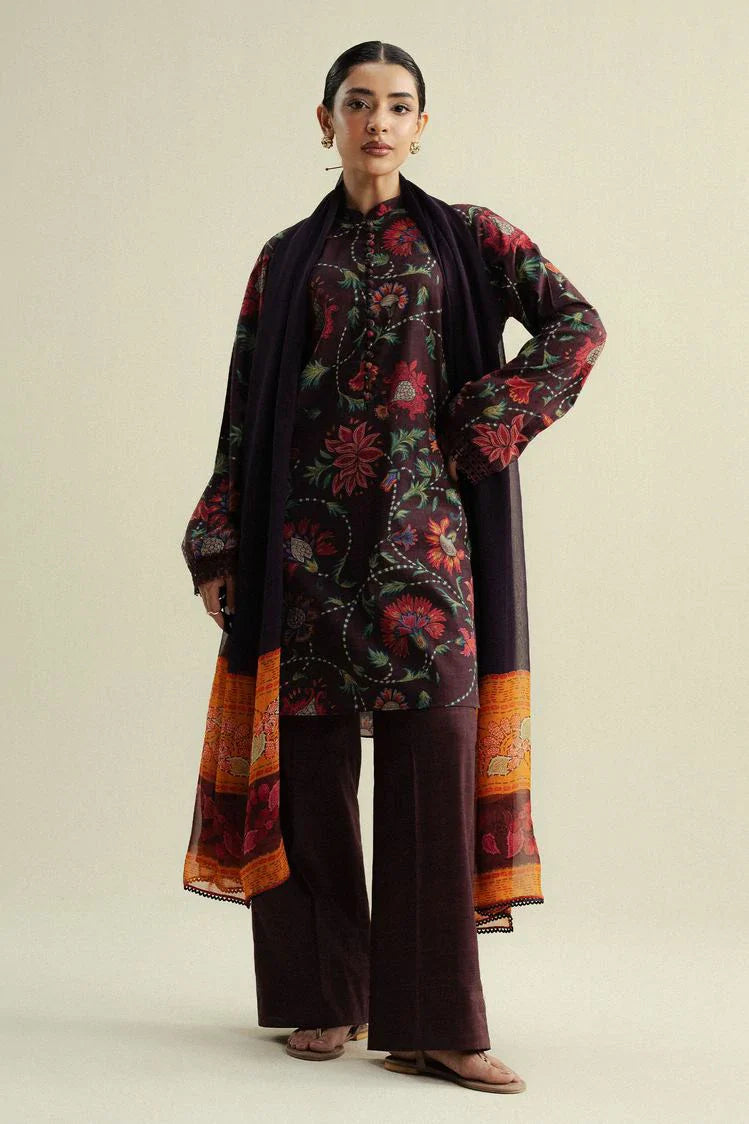 Zara Shahjahan - Coco Prints Vol 4 - Meadow-1A - Unstitched