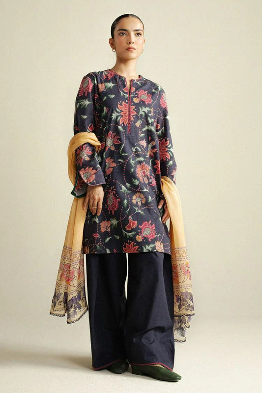 Zara Shahjahan - Coco Prints Vol 4 - Meadow-1B - Unstitched