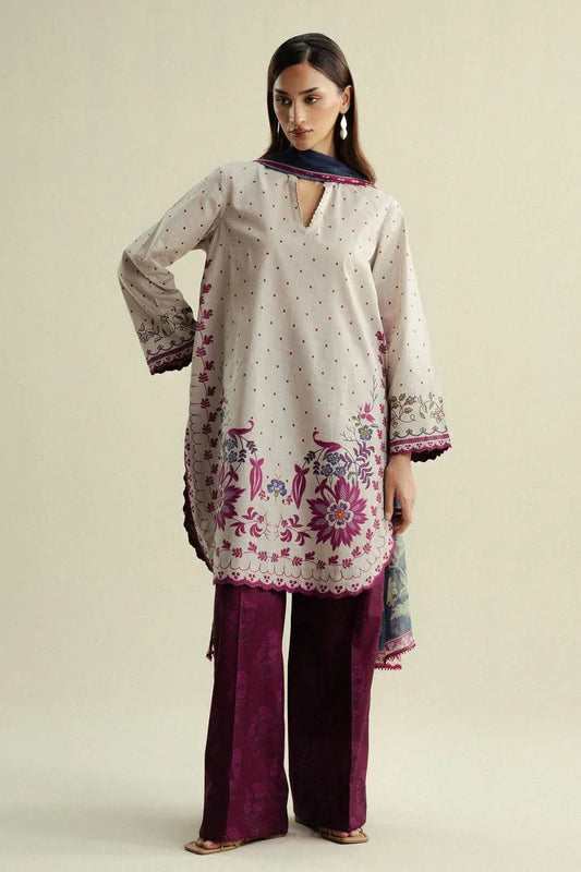 Zara Shahjahan - Coco Prints Vol 4 - Muse-2A - Unstitched