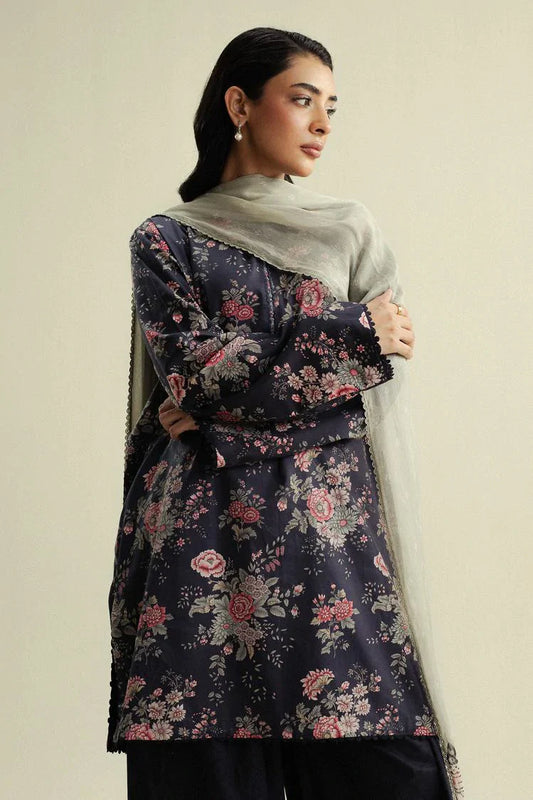 Zara Shahjahan - Coco Prints Vol 4 - Aster-4A - Unstitched