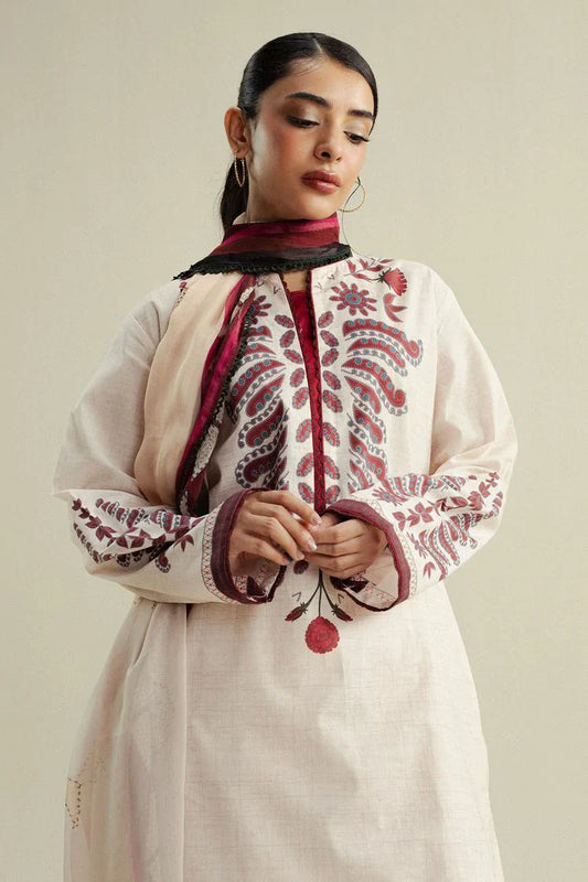 Zara Shahjahan - Coco Prints Vol 4 - Lilt-7B - Unstitched