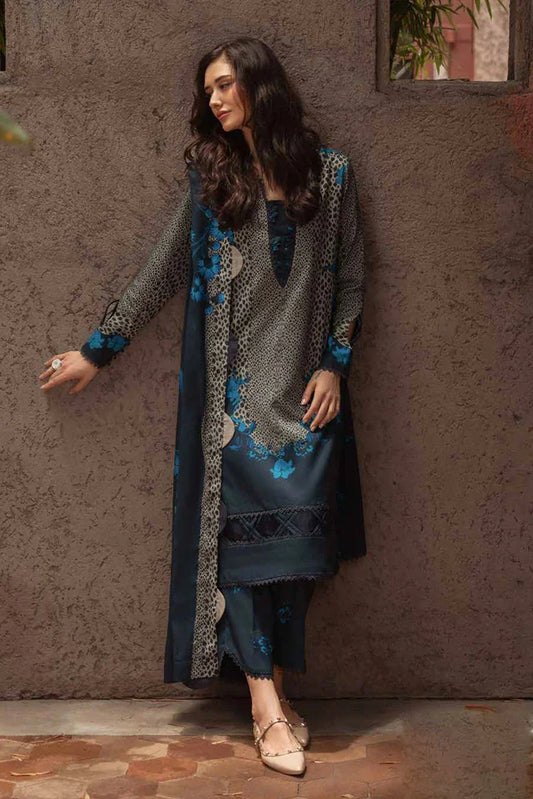 Charizma - C Prints Printed Linen Collection Vol 1 - CPW5-02 - Unstitched
