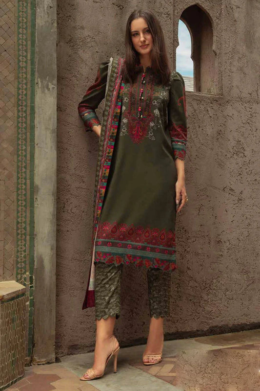 Charizma - C Prints Printed Linen Collection Vol 1 - CPW5-05 - Unstitched